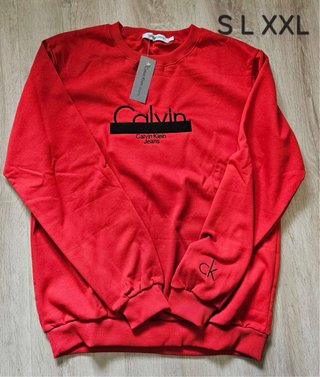 Sudadera Calvin Klein Roja