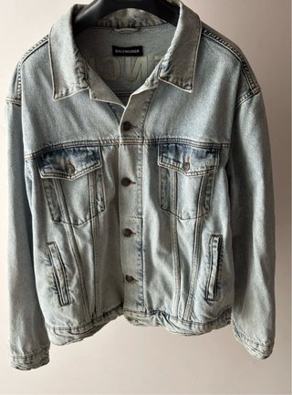 Giacca jeans uomo Balenciaga