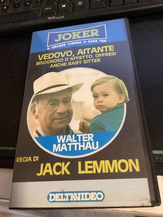 VHS Vedovo, aitante - Walter Matthau