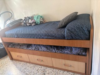 Cama nido con cajones
