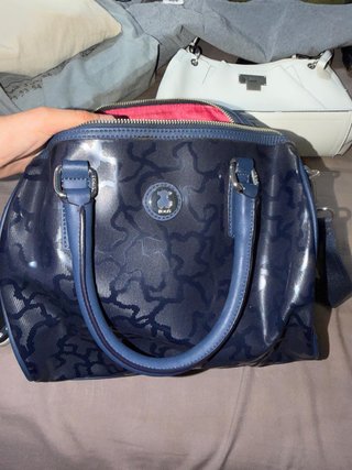 Bolso Tous Azul Marino Estampado
