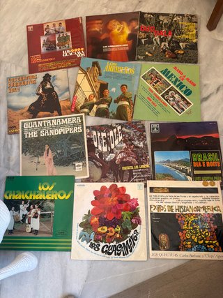 Lote Vinilos Música Sudamericana Antigua
