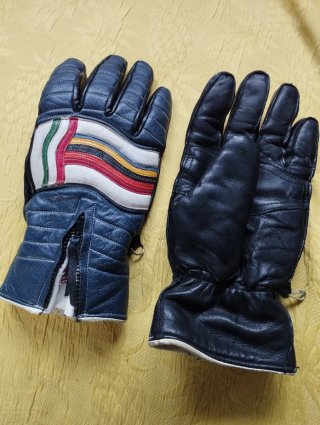 Guantes Arribas Hombre Azul Multicolor 8- 1/2