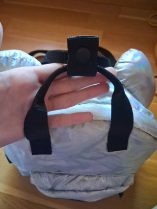 Mochila Mickey Mouse Holográfica Orejas