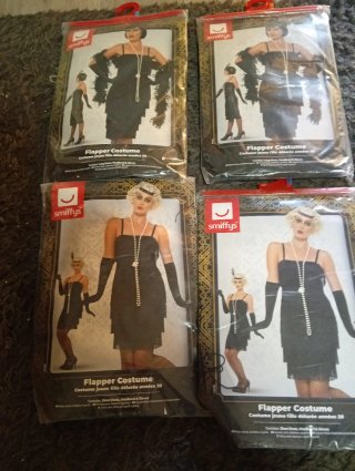 4 Disfraces Smiffys Flapper Años 20