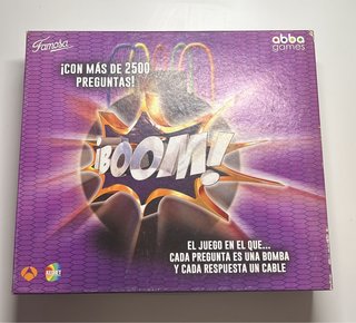 Juego de mesa ¡Boom! Famosa