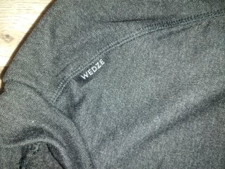 Camiseta Wedze Negra