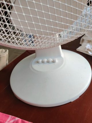 Ventilador de Sobremesa Habitex Blanco