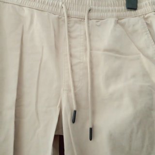 Pantalón Largo Beige Zara