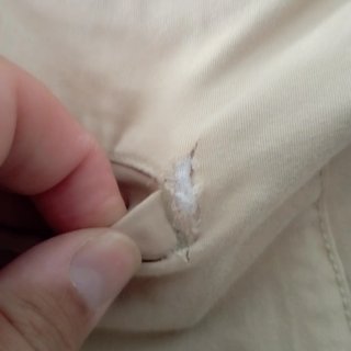 Pantalón Largo Beige Zara