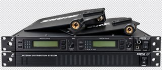 Sistema Inalámbrico Shure UHF Negro