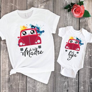 PACK CAMISETA MAMÁ E HIJO/A