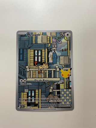 Meowth 30 Aniversario Pokémon