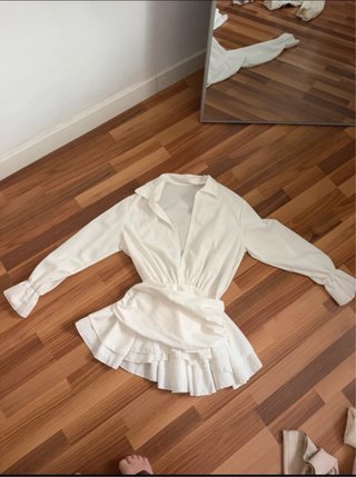 Vestido Blanco Talla S