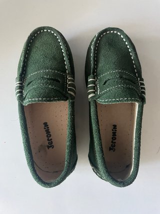 Mocasines Niño Jeromín Verdes