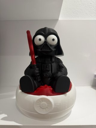 Figura Darth Vader con Sillon Death Star