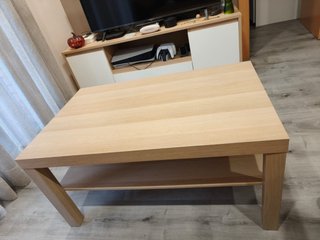 Mesa centrica LACK IKEA