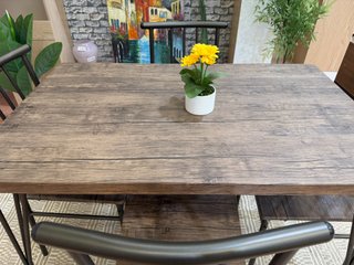 Comedor rústico mesa y 4 sillas