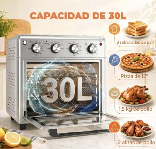 Horno Eléctrico de Sobremesa 30L 1600W