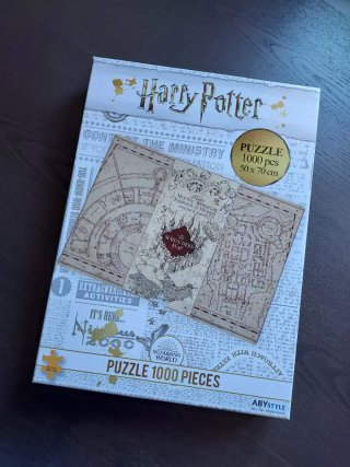 Puzzle Harry Potter 1000 piezas Mapa