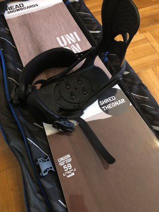 Tabla Snowboard Head Union 159cm Fijaciones+Casco
