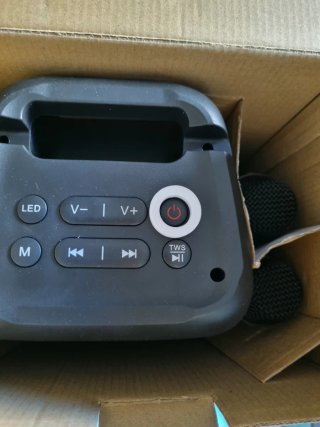 Altavoz Karaoke T-08 con 2 Micrófonos