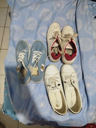 Lote de 3 pares de zapatillas