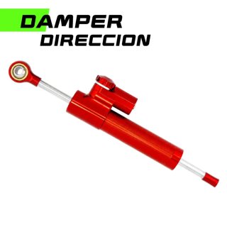 Amortiguador de Dirección Rojo
