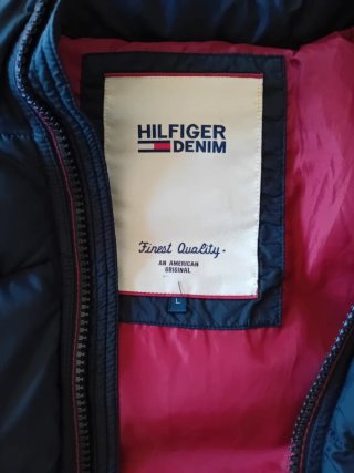 Chaqueta Pluma Tommy Hilfiger Azul Talla L