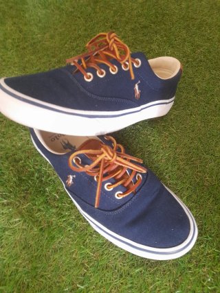 Scarpe Ralph Lauren Polo Keaton- Pony, Navy/Marron