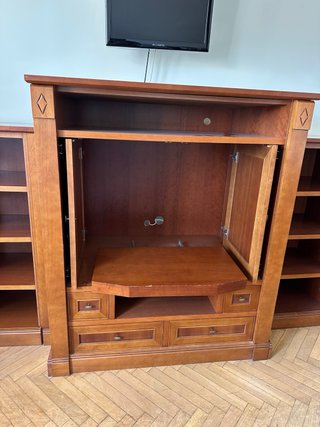 Mueble de Salón Antiguo de Madera