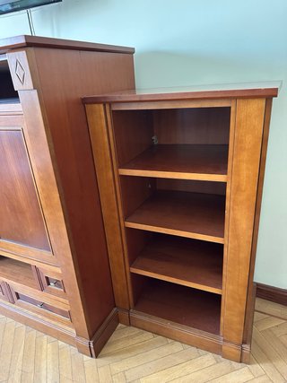 Mueble de Salón Antiguo de Madera