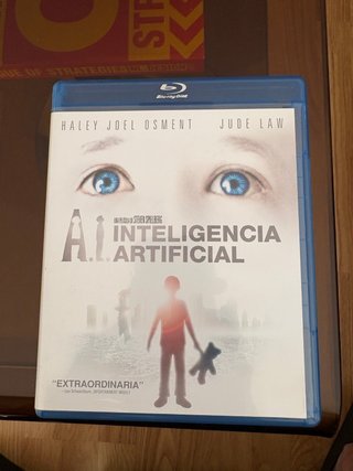 Blu-ray A.I. Inteligencia Artificial