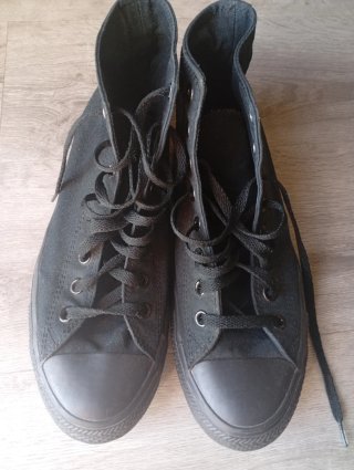 Botas Converse All Star Hombre Negras