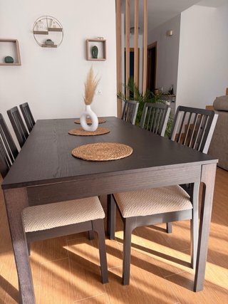Mesa comedor + 6 sillas