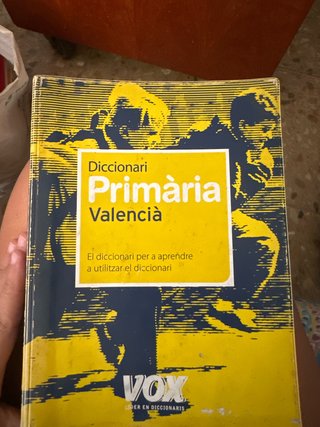 Diccionari Primària valencià