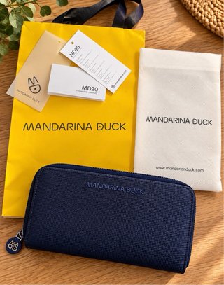 Monedero Mandarina Duck Azul