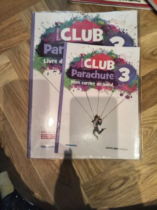Club Parachute 3, méthode de français. Livre de...