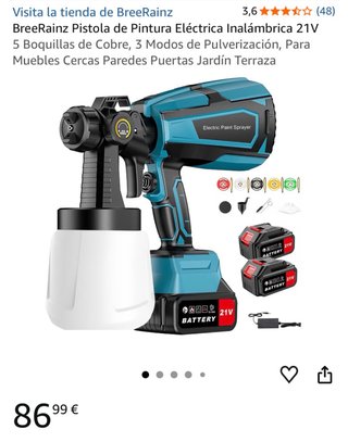 Pistola de Pintura Eléctrica