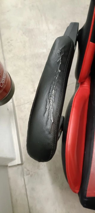 Sedia da Gaming Vinsetto Nero e Rosso
