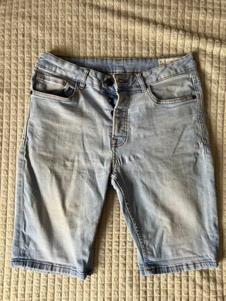 Jeans corti blu taglia M