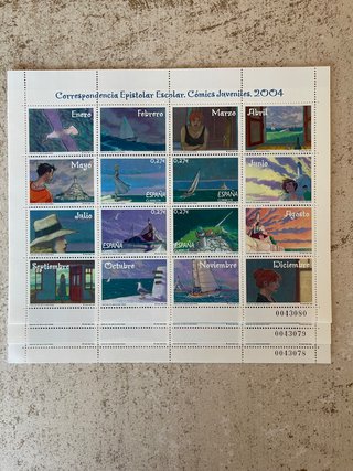 3 Blocs Feuillets Espagne 2004 BD