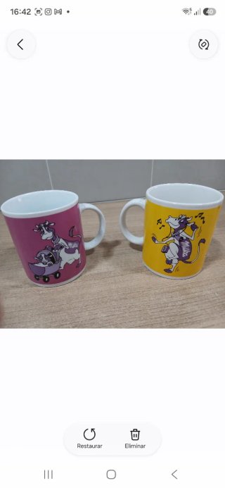 Set de 2 Tazas Milka