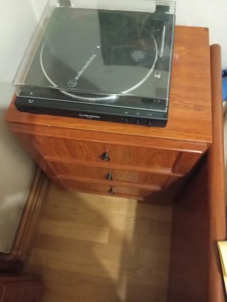 Giradischi Audio-Technica Nero/Marrone