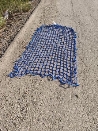 Red de seguridad obra 1,7x2,5m azul