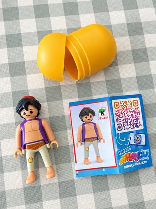 Figura Playmobil Aladdín Kinder Disney