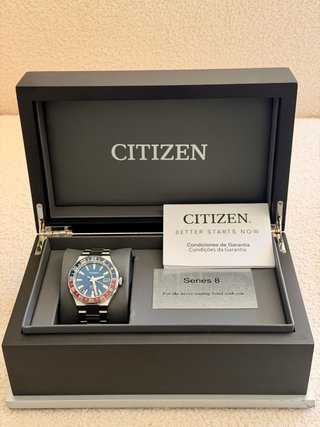 Orologio Citizen Serie 8 GMT Pepsi