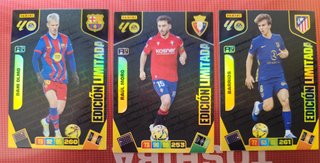 BALONES DE ORO, EDICIONES LIMITADAS Adrenalyn 2026