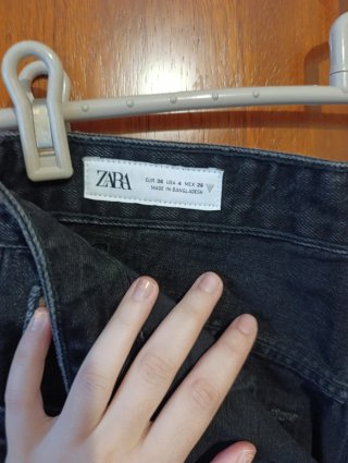 Jeans ballon negros zara mujer