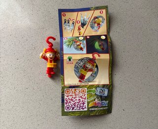 Figura Kinder Sorpresa Navidad Elfo